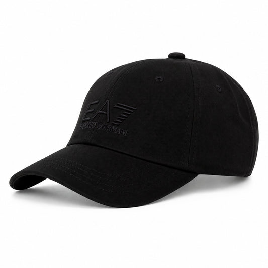 EA7 Cappello Baseball Unisex Nero in Cotone - 7X000592-MZ835