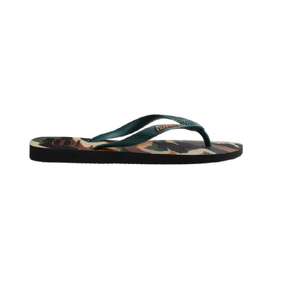 Havaianas TOP CAMU BLACK/PANTANAL GREEN  BLACK/PANTANAL GREEN 4141398-6134