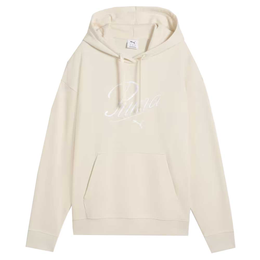 PUMA ESS SCRIPT COMFORT HOODIE TR WHITE 684983-87