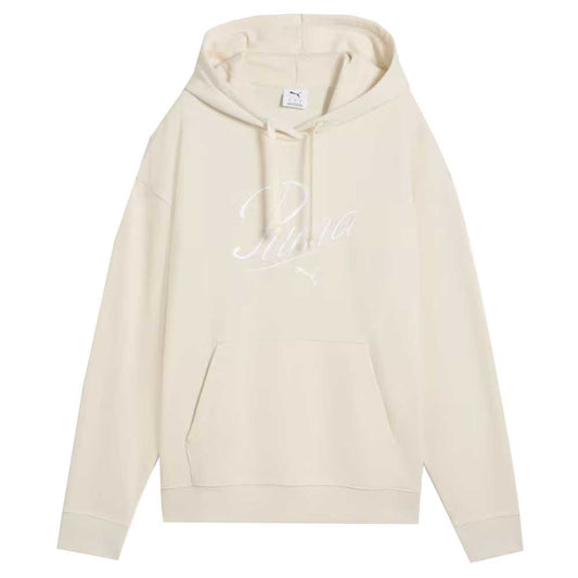 PUMA ESS SCRIPT COMFORT HOODIE TR WHITE 684983-87