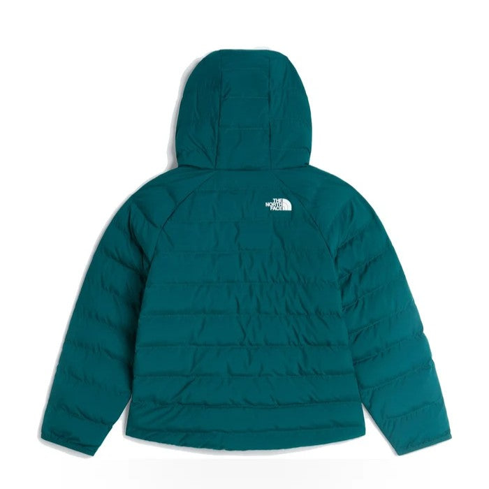 The North Face Kids Reversible Perrito Giacca Imbottita Reversibile con Cappuccio Bambino Unisex Verde Pacific Teal Taglie 3-7 Anni NF0A88VJN4J1