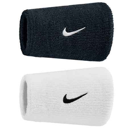 NIKE SWOOSH DW WRISTBANDS BK/WH/BK N1012406036OS
