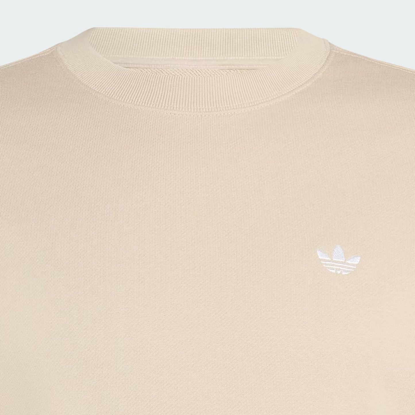 Adidas Essentials Crew French Terry – Felpa Uomo Kaki