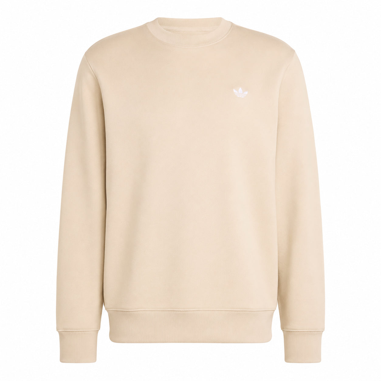 Adidas Essentials Crew French Terry – Felpa Uomo Kaki