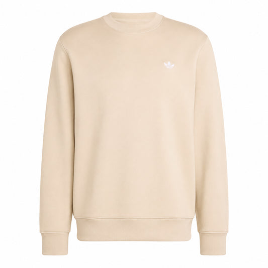 Adidas Essentials Crew French Terry – Felpa Uomo Kaki