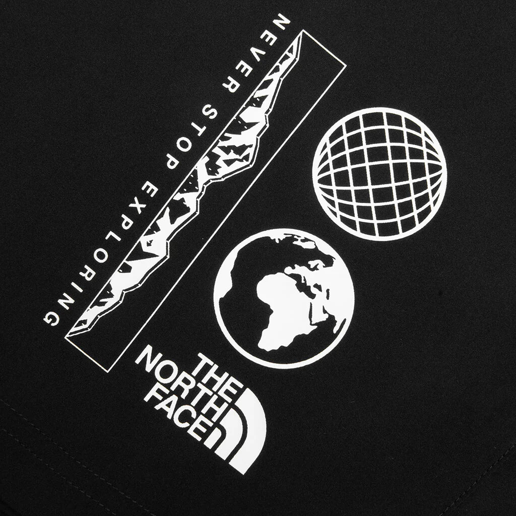 THE NORTH FACE M 24/7 7IN SHORT-GRAPHIC TNF BLACK NF0A8G84JK31