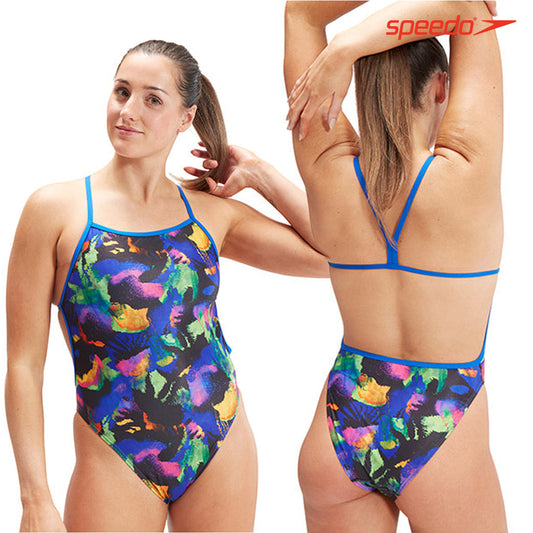 speedo Allover Digital Vback 8-1284315866