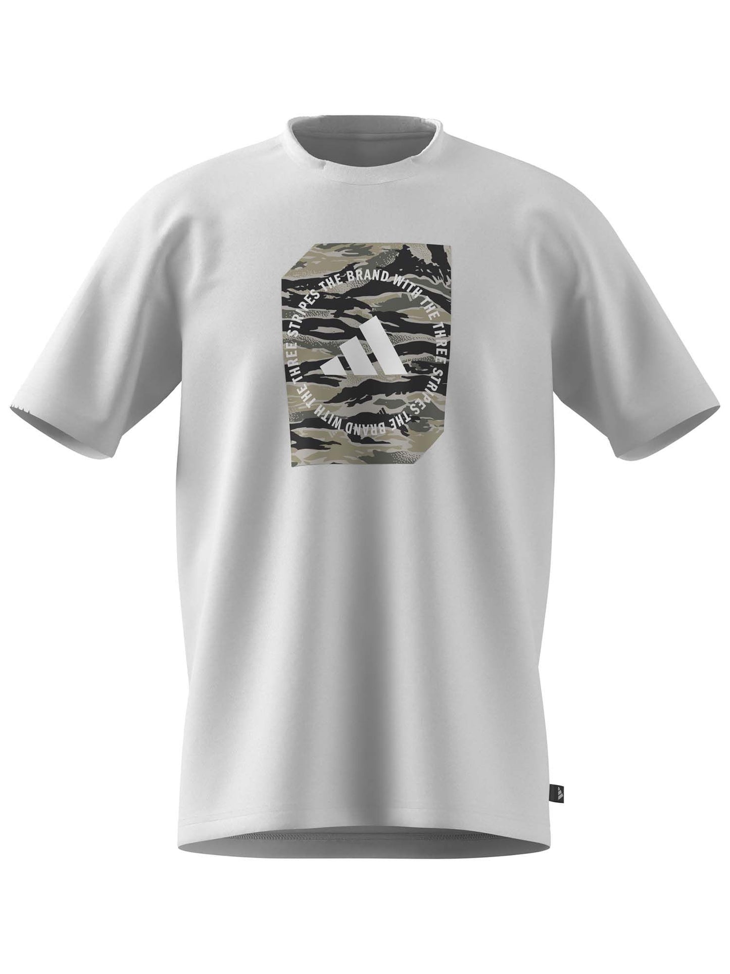 ADIDAS T-SHIRT CODES GRAPHIC ADIDAS UOMO BIANCO JM0387