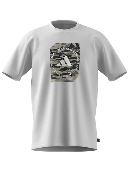 ADIDAS T-SHIRT CODES GRAPHIC ADIDAS UOMO BIANCO JM0387