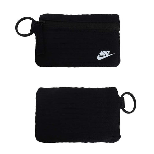 NIKE CLUB POUCH WALLET BLACK/BLACK/WHITE N1013421091OS