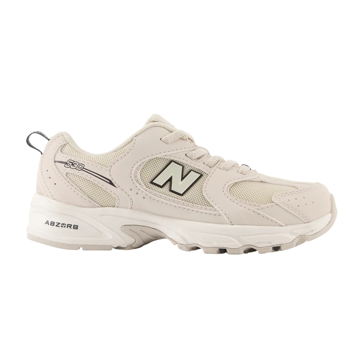 NEW BALANCE Sneakers Bambino New Balance 530 Bungee Lace - Beige/Bianco/Indigo PZ530SC1