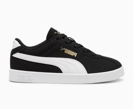 PUMA CLUB II PS PUMA BLACK-PUMA WHITE-PUMA GOLD 398887-01