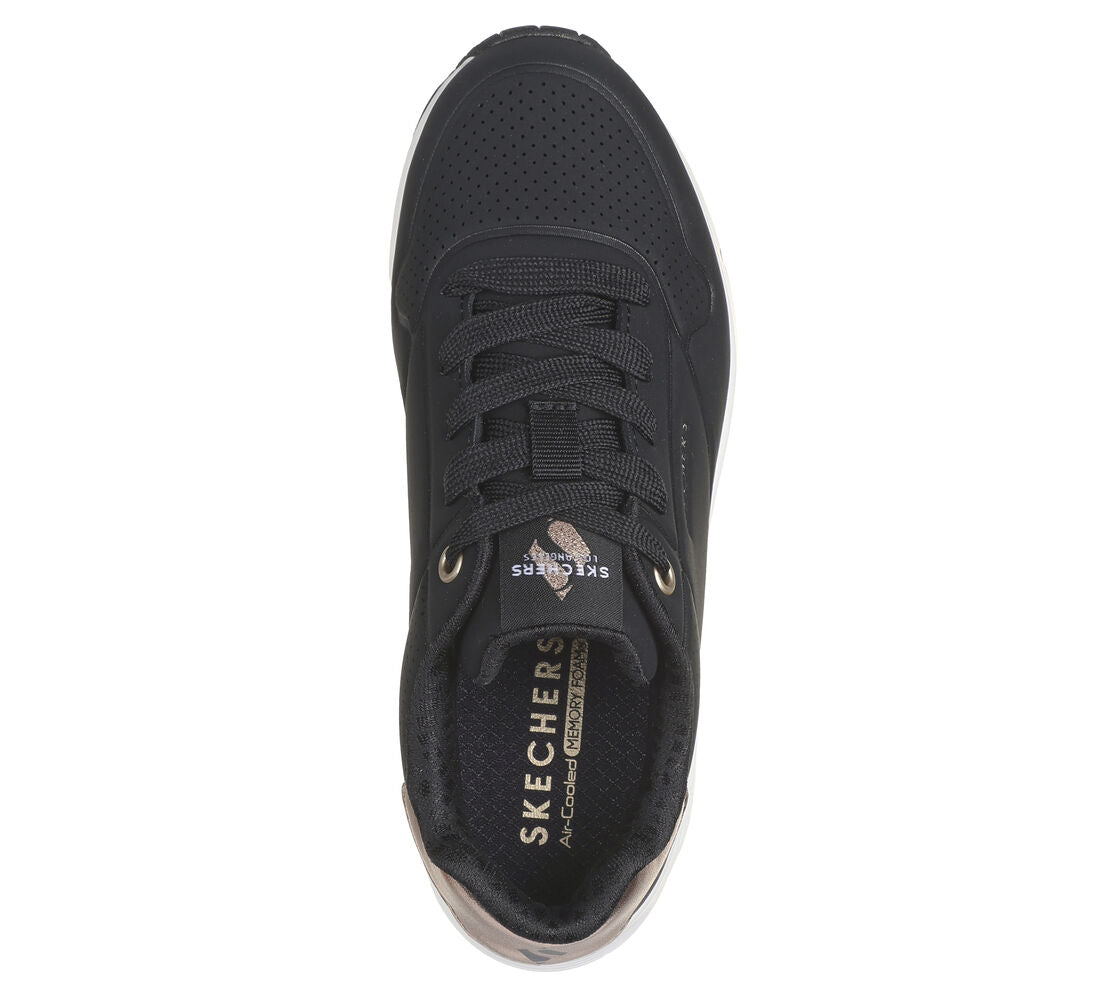 SKECHERS UNO GEN1 - SHIMMER A 310545L-BLK