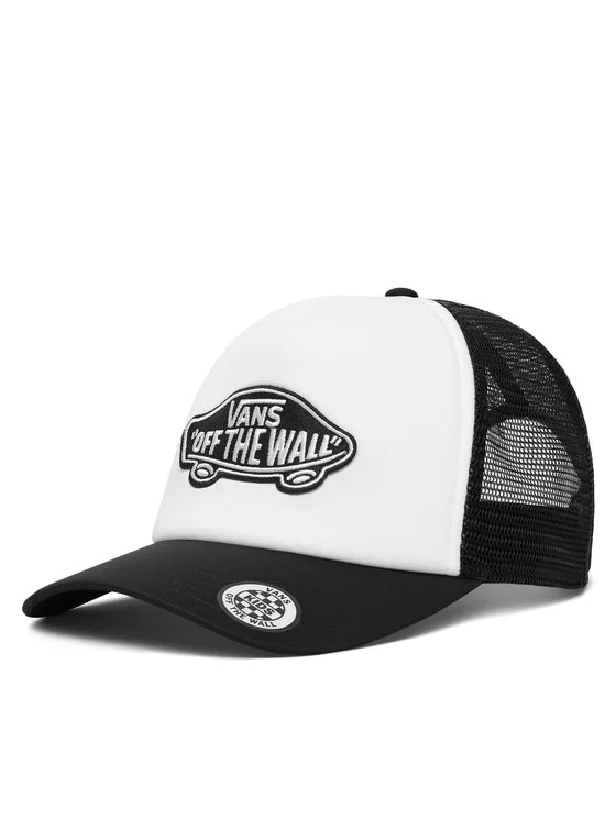 VANS Classic Patch Curved Bill Trucker Black/White VN000EY0Y281