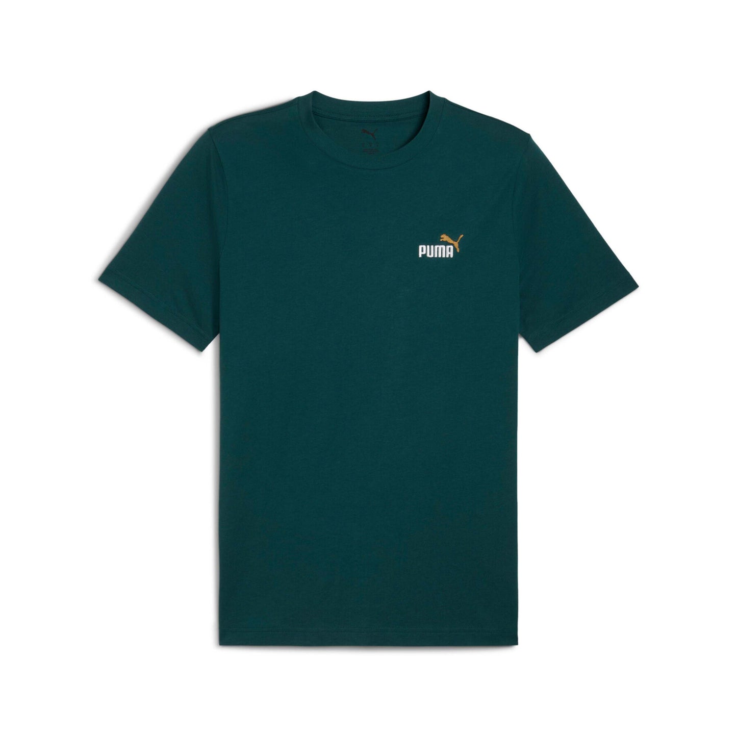 PUMA ESS 2 COLOR SMALL NO. 1 LOGO TEE GREEN 684717-75