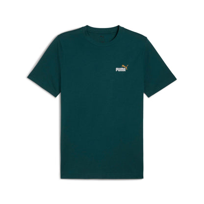PUMA ESS 2 COLOR SMALL NO. 1 LOGO TEE GREEN 684717-75