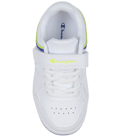 CHAMPION RD18 B PS LOW LOW CUT SHOE WHT/RBL/SYF S32406-WW017