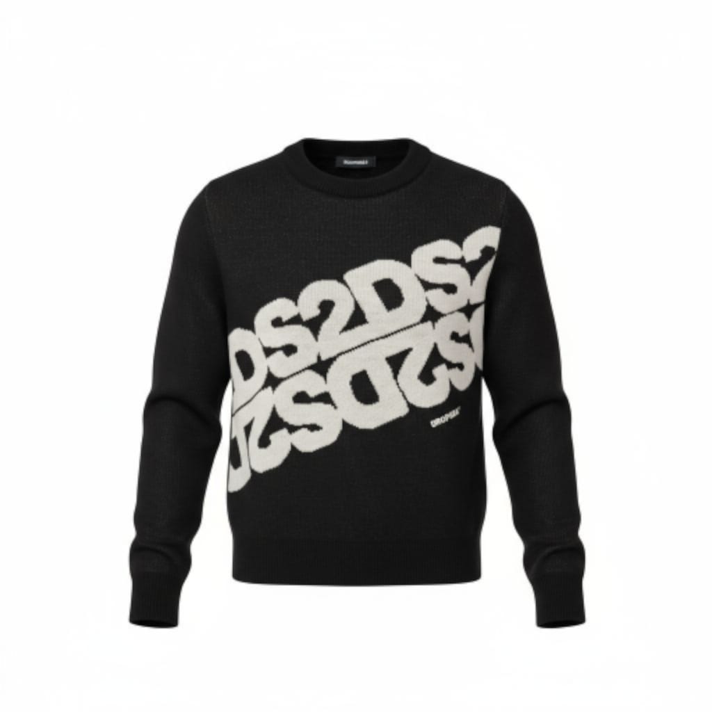 DS2 MAGLIA 100% PC  NERO FW25K003