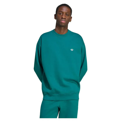 Adidas Essentials Loose Crew – Felpa Uomo Verde