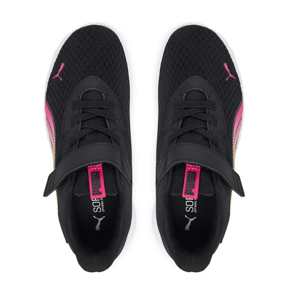 PUMA Sneakers Bambina PUMA FlexFocus Modern Blaze Fade AC+ PS - Nero/Rosa 313848-01