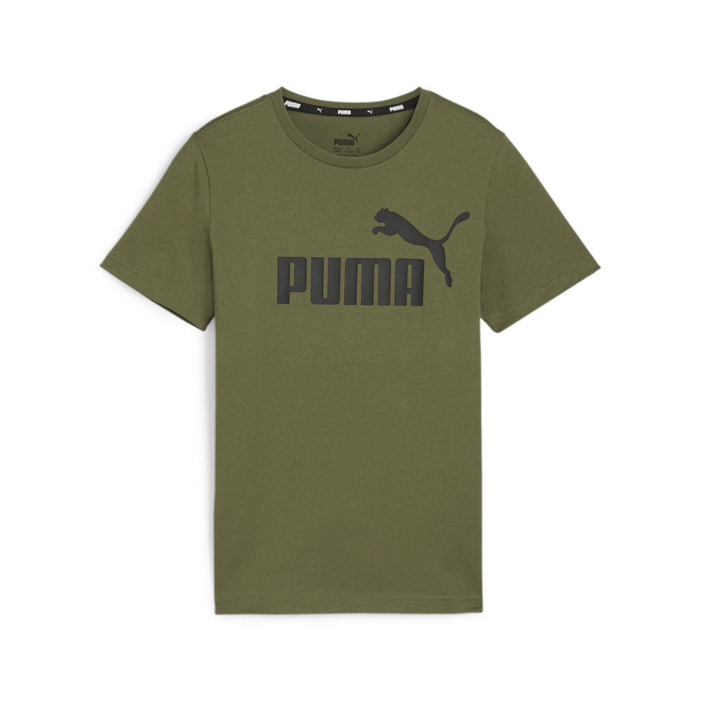 PUMA ESS LOGO TEE B OLIVE GREEN 586960-76