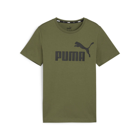 PUMA ESS LOGO TEE B OLIVE GREEN 586960-76