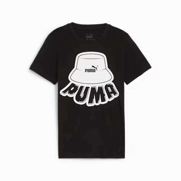 PUMA ESS+ MID 90S GRAPHIC TEE B BLACK 679720-01