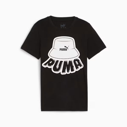 PUMA ESS+ MID 90S GRAPHIC TEE B BLACK 679720-01