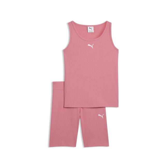 PUMA Ess 2 Logo Tee and Shorts Set 692477-25