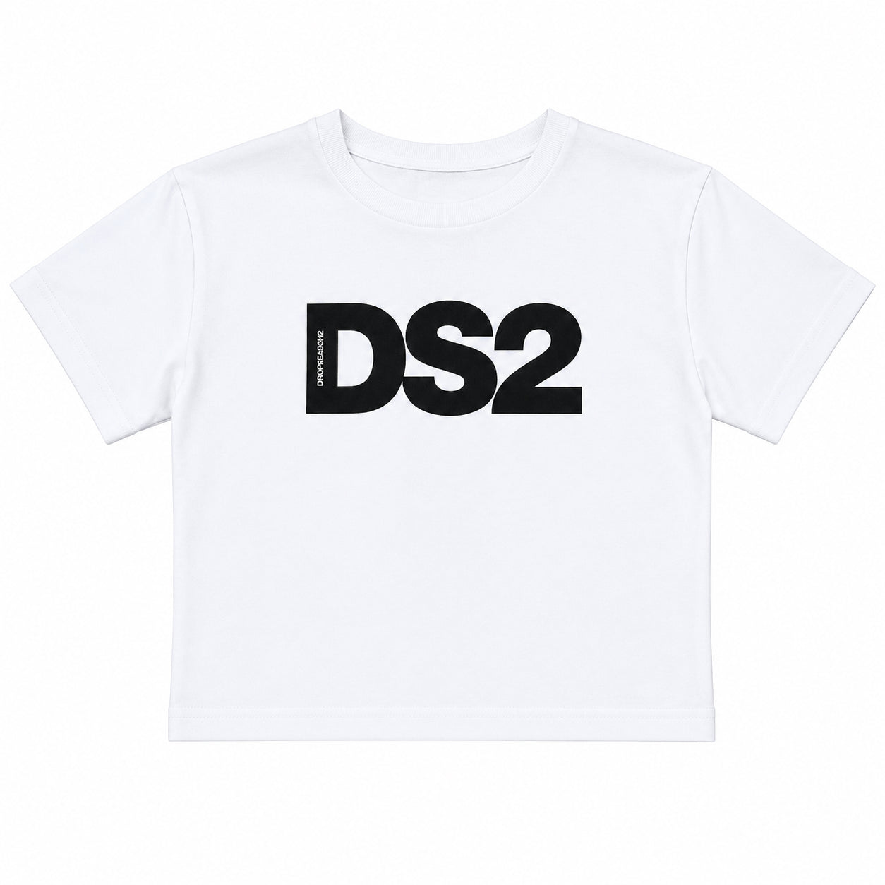 DS2 T-SHIRT CROP LOGO SS26K507