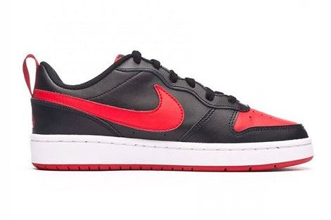 Nike Court Vision Low BLACK/UNIVERSITY RED-WHITE scarpe basket uomo nero/rosso DV6488-001