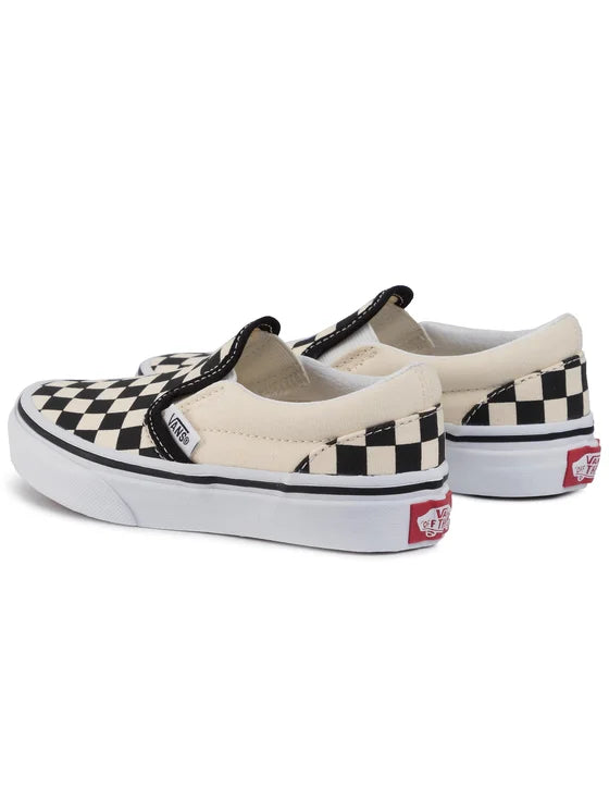VANS Classic Slip-On (Checkerboard) Black/Wht VN000ZBUEO11