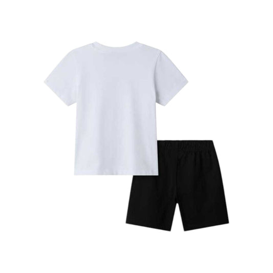 THE NORTH FACE KID BOX NSE PLAY REG SHORT SET TNF WHITE/TNF BLACK NF0A8G1HLA91