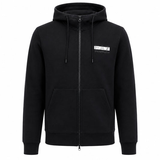 EA7 Tuta Uomo Jersey Nero e Bianco - 7M002430-MC001