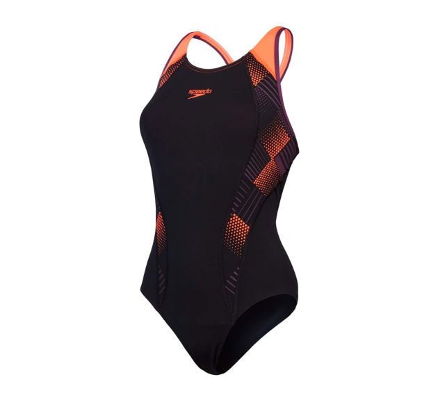 speedo Costume da bagno intero Speedo Eco+ Placem Laneback 00305417546