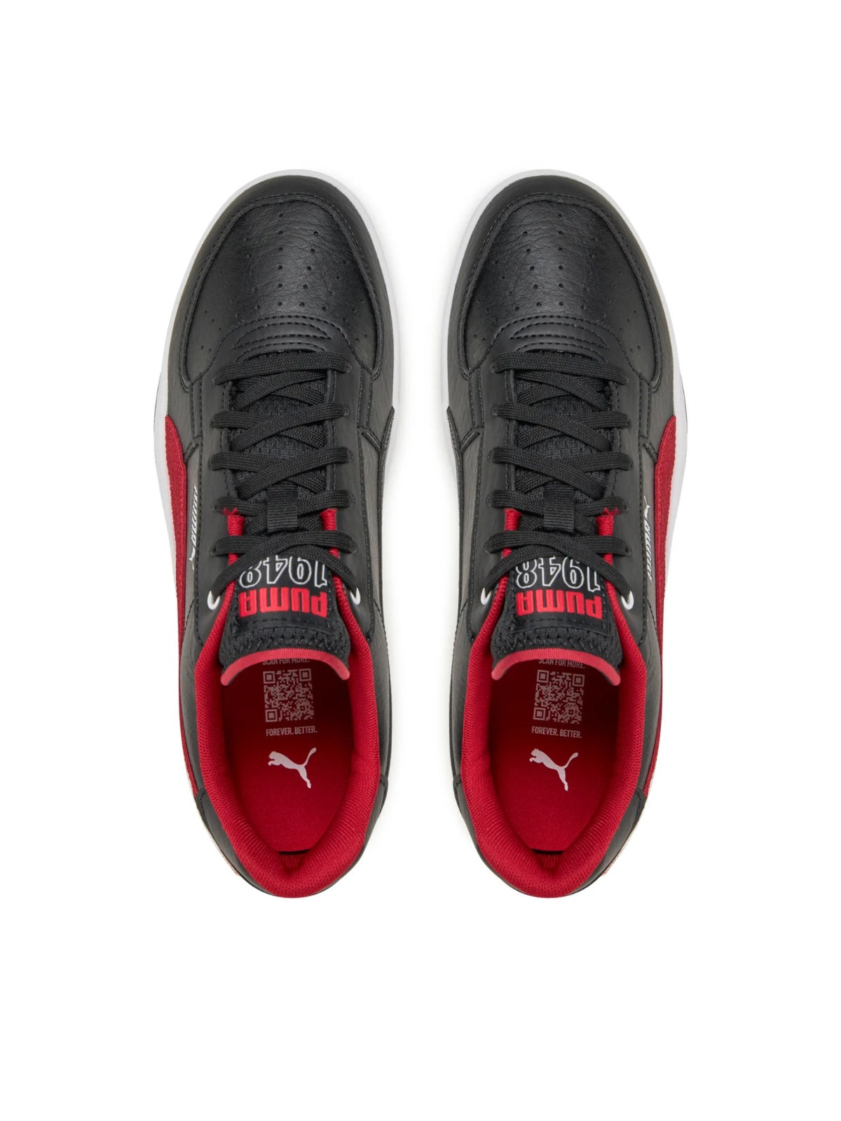 PUMA CAVEN 2.0 RETRO CLUB BLACK-CLUB RED-WHITE 395082-02