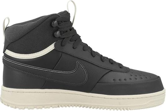 NIKE COURT VISION MID WINTER DK SMOKE GREY/DK SMOKE GREY-LIGHT BONE DR7882-003