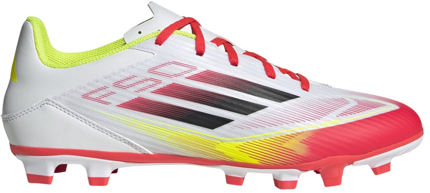 ADIDAS F50 CLUB FG/MG FTWWHT/CBLACK/SYELLO IE1243