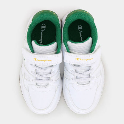 CHAMPION CLY 87 B PS LOW CUT SHOE WHT/GFD/LCO/GUM S32971-WW004