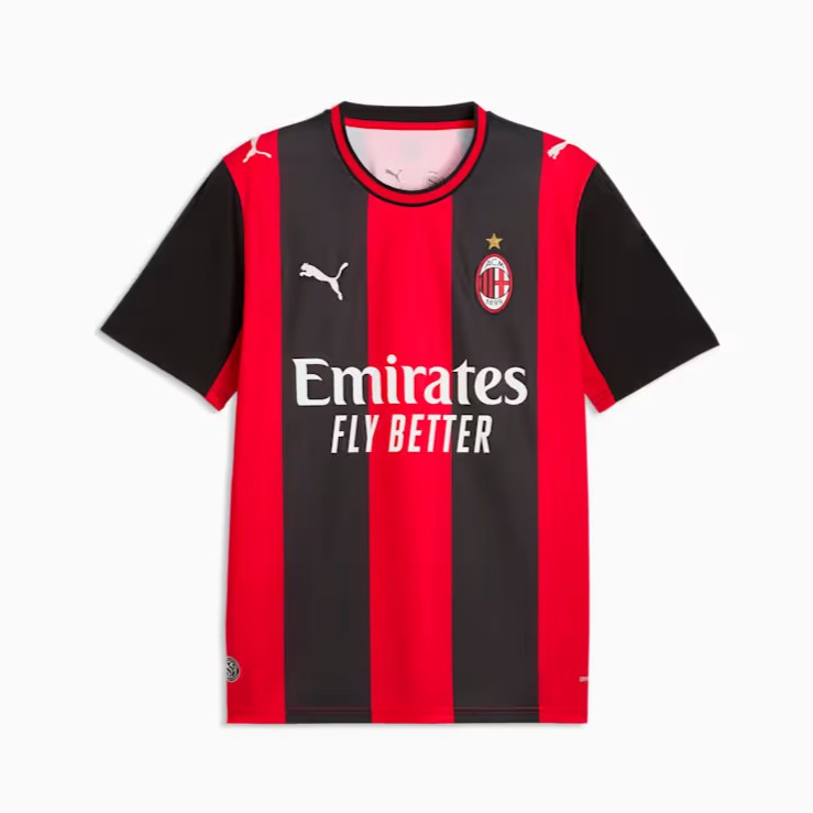 Puma Maglia Milan Home Junior 26/27 784124-01 – Rosso/Nero