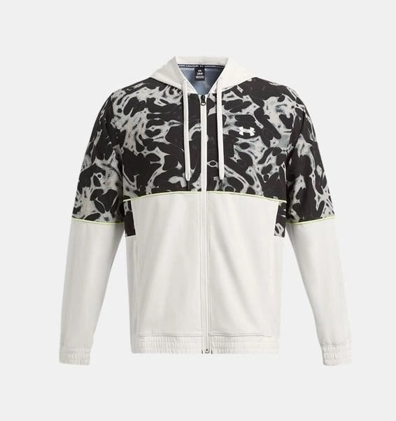 UNDER ARMOUR BASELINE PRTD WOVEN JACKET 1387573-114