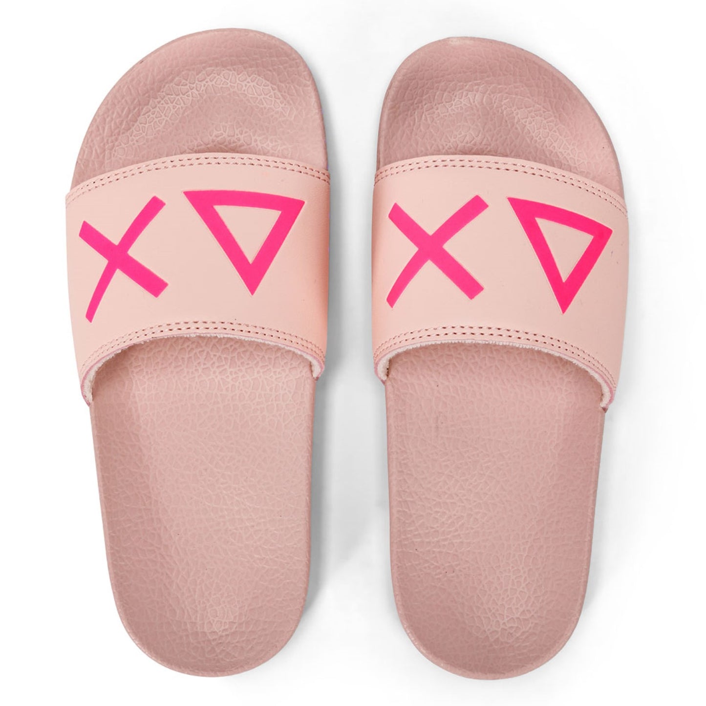 Sun68 GIRL'S SLIPPERS LOGO ROSA X34403-04