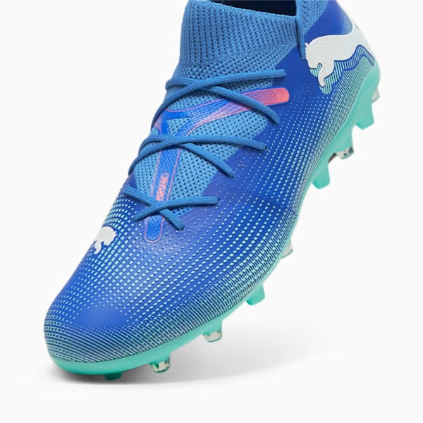 PUMA FUTURE 7 MATCH MG BLUEMAZING-PUMA WHITE-ELECTRIC PEPPERMINT 107934-01