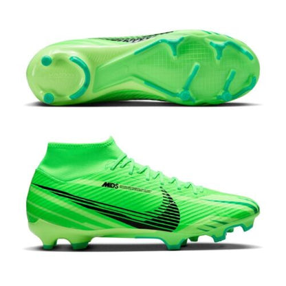 NIKE ZOOM SUPERFLY 9 ACAD MDS FG/MG GREEN STRIKE/BLACK-STADIUM GREEN FJ7190-300