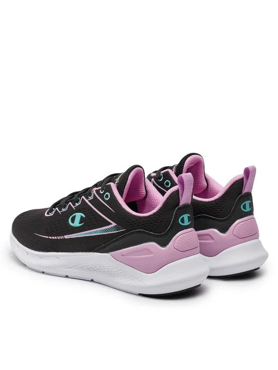 CHAMPION NIMBLE LOW CUT SHOE NBK/PINK/LT.BLUE S11592-KK008