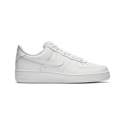 Nike AIR FORCE 1 '07 scarpe unisex uomo bianco pelle CW2288-111