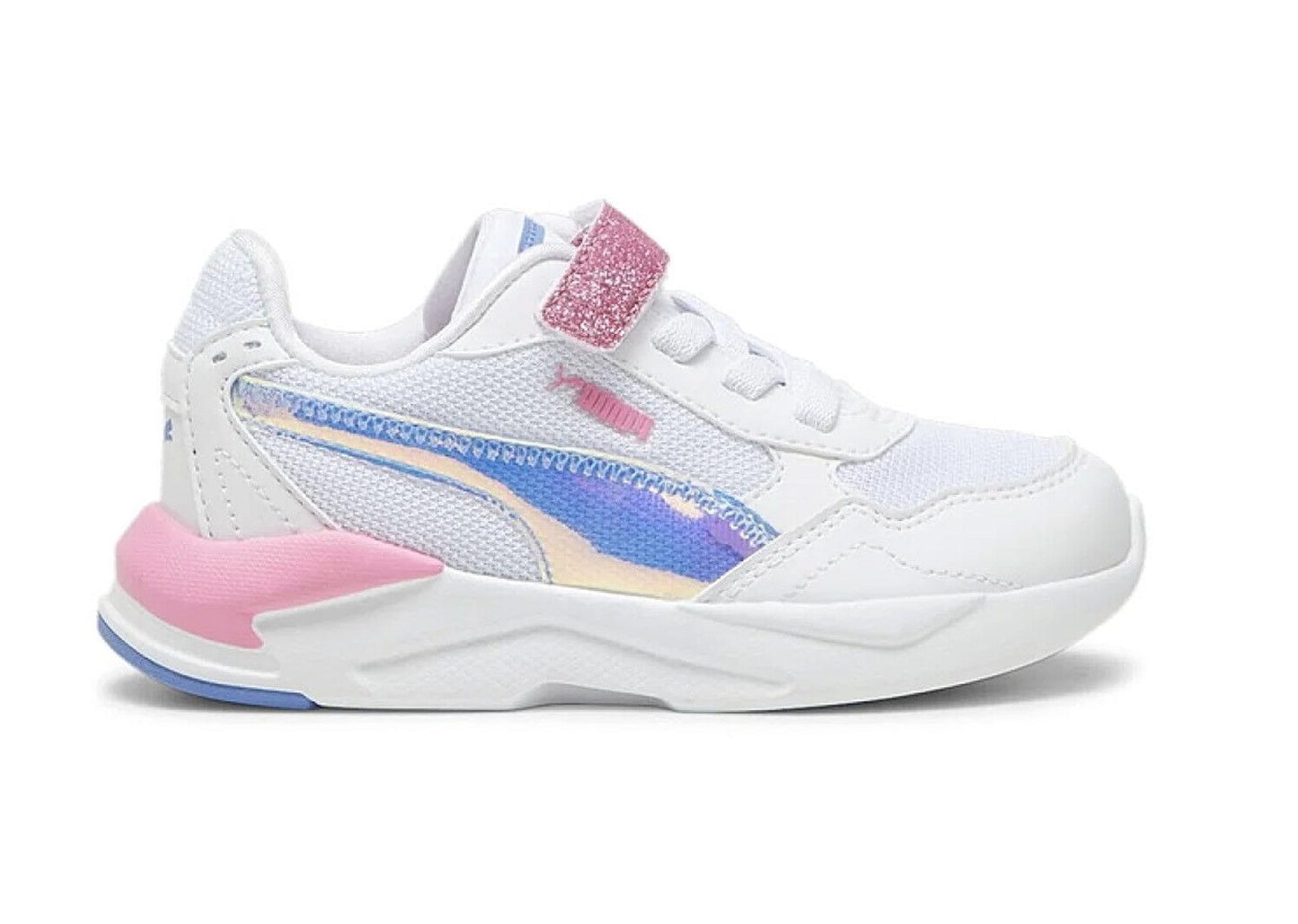 PUMA X-RAY SPEED LITE DEEP DIVE AC+ INF WHITE-BLUE SKIES-FAST PINK 396568-01