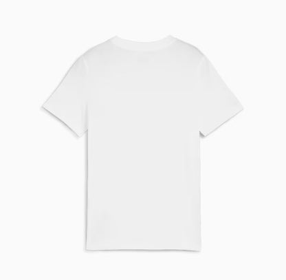 PUMA BASKETBALL BLUEPRINT TEE B PUMA WHITE-MARS RED 679282-52