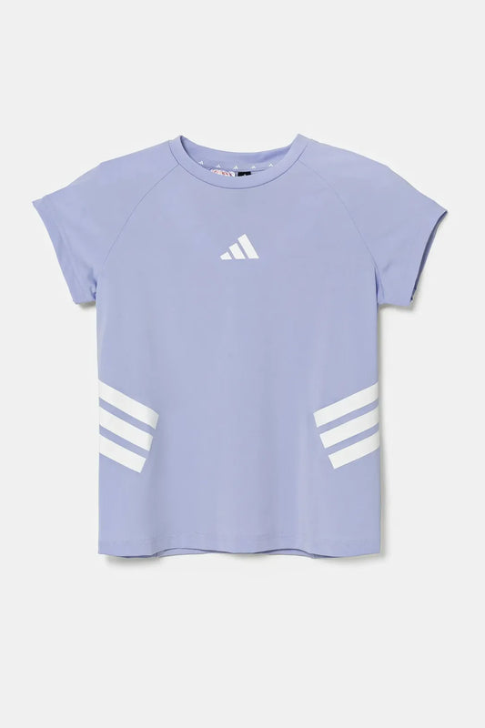 ADIDAS I JG SPR TEE VIOTON/WHITE JJ0993