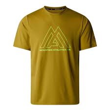 THE NORTH FACE M MA 24/7 S/S TEE AMBER GREEN NF0A893ZECJ1